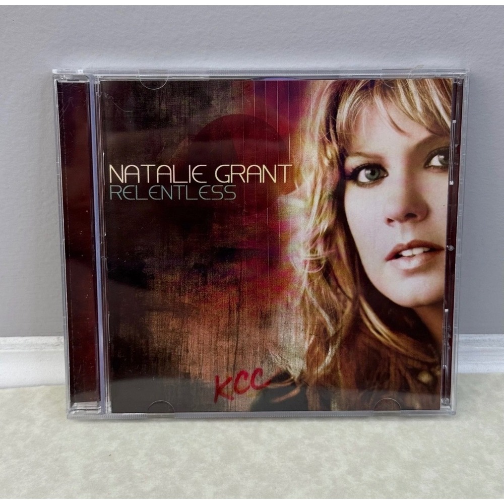 Natalie Grant Relentless CD 2008 Curb Records D2-79025 CCM In Christ Alone